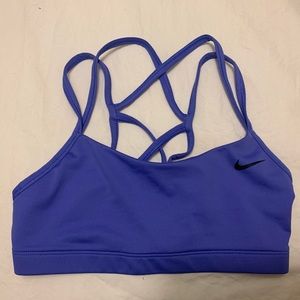 Purple/blue Nike sports bra. Size small.